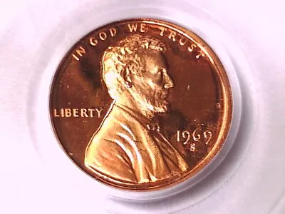 1969 S Lincoln Memorial Cent PCGS PR 67 DCAM 71336198 • $69.99