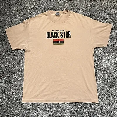 Vintage Black Star Shirt Rap 90s Mos Def Extra Large Hip Hop • $160