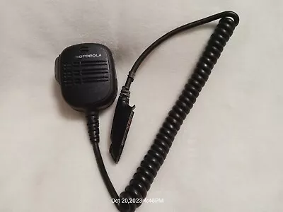Motorola Mobile Radio Tactical Shoulder Microphone HMN9053C With Lapel Clip • $8.99