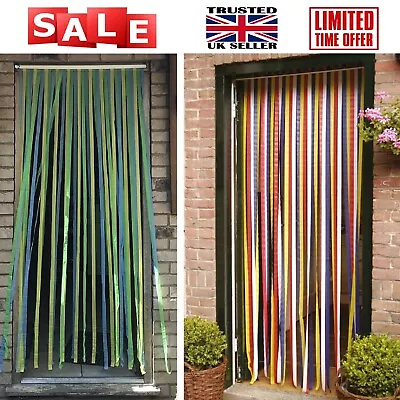 Plastic Strips Insect Control Mosquito Blinds Door Screen Protection Stop Fly UK • £6.49