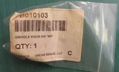 Viking OVEN GRIDDLE  KNOB - PB010103 / 810987- New! • $34.99