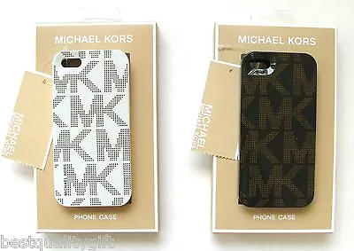 NEW MICHAEL KORS ELECTRONICS MK SIGNATURE PLASTIC IPHONE 5 CASECOVER+BOX • $31.99