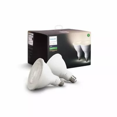 Philips Hue 476820 White Outdoor Bulbs PAR38 2 Pack • $35