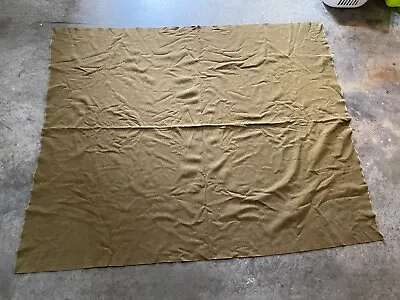 Vintage 1950s/60s US ARMY Wool Bed Blanket 5' X 6'  60  X 72   WWII Korea Era • $19.99