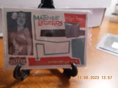 2011 Americana Matinee Legends Materials Dorothy Lamour 280/499 • $15