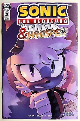 SONIC The HEDGEHOG TANGLE & WHISPER Comic Book IDW #2 Cover A August 2019 NM • £30.56