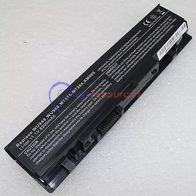 $20.14 • Buy Laptop 5200mAh Battery For Dell Studio 1537 1555 1557 1558 KM958 PP33L PP39L