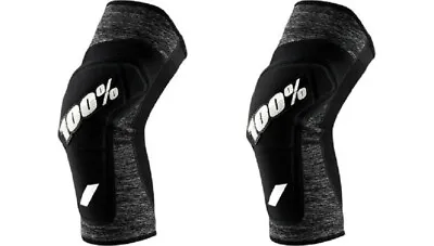 100% Ridecamp Knee Guards For BMX Mountain Biking Bicycle Riding - Adult Sizes • $59