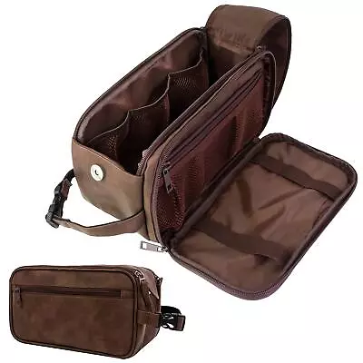PAVILIA Toiletry Bag For Men Travel Essentials Shaving Dopp Kit Mens Travel • $29.99