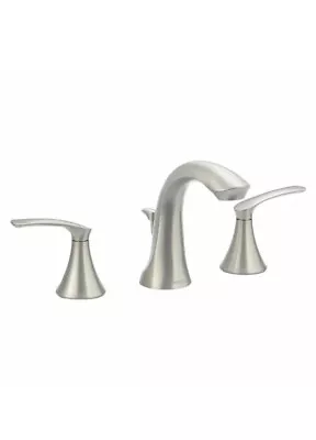 Moen Darcy WS84551SRN Widespread 2-Handle Bath Faucet Spot Resist Brushed Nickel • $64.90