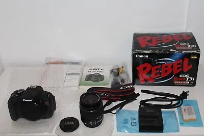 Canon EOS Rebel 600D / T3i DSLR Camera And 18-55mm IS Lens Boxed -Fast Dispatch! • £168