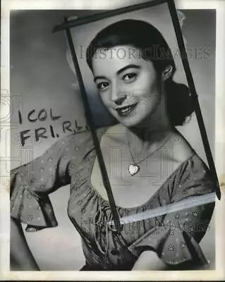 1956 Press Photo Marisa Pavan Stars On NBC-TV's  Kaiser Aluminum Hour  • $19.99