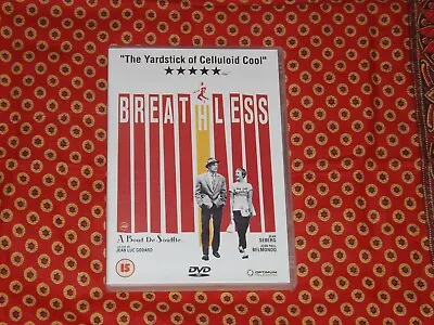£4.25 • Buy Breathless (DVD, 2000) 1959 Jean-Luc Godard French New Wave Classic, Jean Seberg