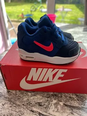 Nike Air Max Guile Blue/Red Infant Size 3.5 • £6