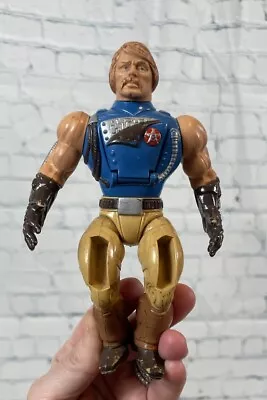1985 VTG Mattel He-Man Motu Master Of The Universe RIO BLAST Action Figure Toy • $12.75