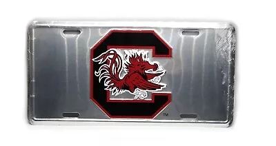 Ncaa South Carolina Gamecocks 3d Embossed Metal Car License Plate • $12.98