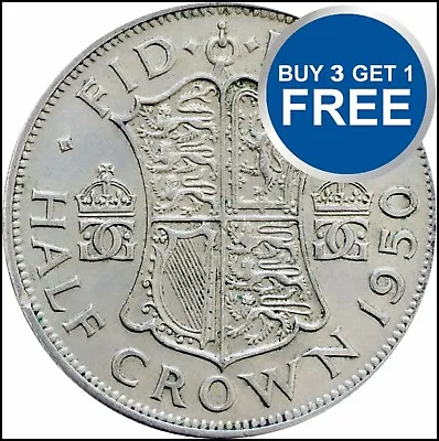 £0.99 • Buy Half Crown 99p George Vi Choose Your Date 1947-1951 Free P&p