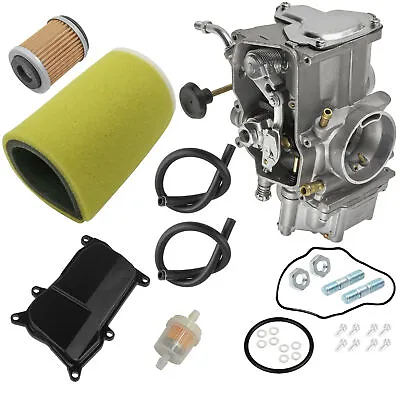 Air Filter And Carburetor Kit For Yamaha Big Bear 350 YFM350FW 4x4 2x4 1986-1999 • $43.99