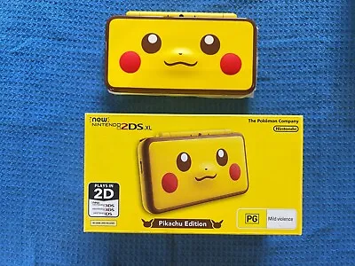  New  Nintendo 2DS XL Console Pokemon Pikachu Edition (AUS)  • $750