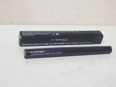 Mac Superslick Liquid Eye Liner - Smoky Heir - 0.06 Oz Boxed • $16.04