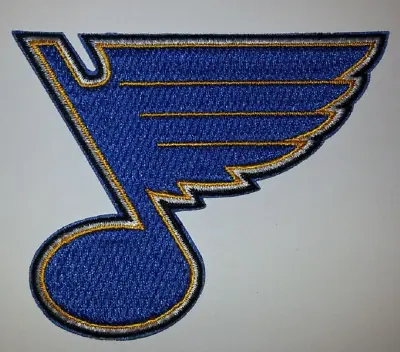 $4.75 • Buy St. Louis Blues Embroidered Patch~3 1/2  X 2 3/4 ~Iron On