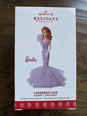 Hallmark 2017 Lavender Luxe Barbie Ornament • £32.78
