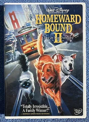 Walt Disney’s Homeward Bound II: Lost In San Francisco (Michael J. Fox) DVD-1996 • $3