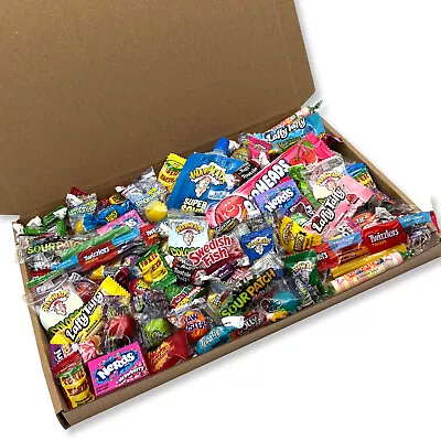 American Sweet Mix Candy Gift Box 30-150 Pce Personalised Hamper USA Easter Box • £12.99