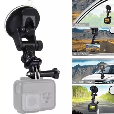 Windshield Action Camera Bracket Suction Cup Car Mount For GoPro Hero|DJI OSMO • £5.44