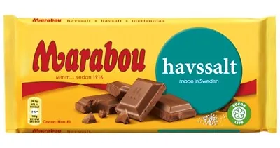Marabou Milk Chocolate (5 Pack 1KG 200G X5) Swedish Chocolate - Made In Sweden • $15