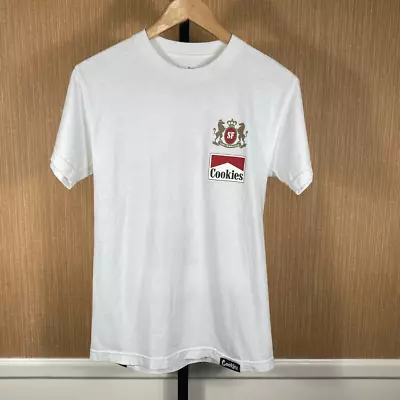 Cookies Men's SF Cookies X Marlboro Collaboration T-shirt White Small • $25