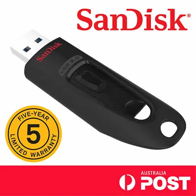 USB 3.0 SANDISK Flash Drive Memory Stick Thumb Pen Drive 16GB 64GB 128GB 256GB • $19.90