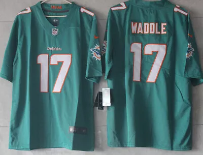 Jaylen Waddle #17 Miami Dolphins Vapor Aqua Jersey. • $45.99