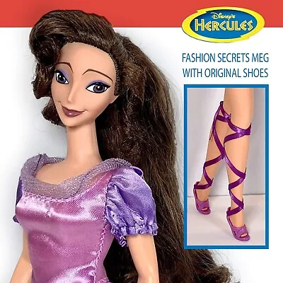 Disney 1996 Mattel Hercules Fashion Secrets Meg Megara Doll Mint W/shoes. • $8.04