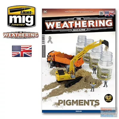 AMM4518 AMMO By Mig The Weathering Magazine #19 - Pigments • $24.84