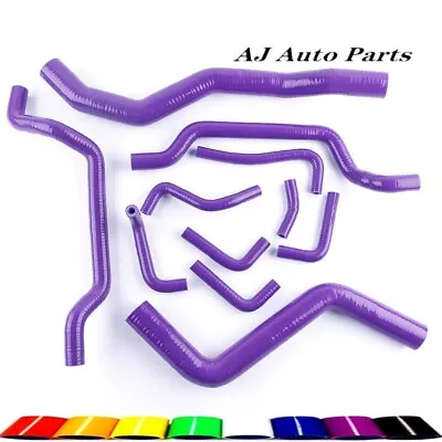 Radiator Heater Purple Hose For 95-99 Mitsubishi Eclipse Spyder GST/GSX 4G63T • $83.99