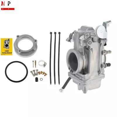 For Mikuni HSR45 45mm Carb Harley EVO Twin Cam TM45-2K Smoothbore Carburetor New • $99.39