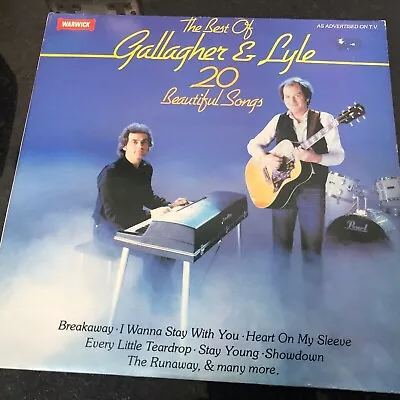 “the Best Of Gallagher And Lyle”. 12” Vinyl Lp • £0.99