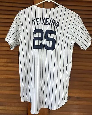 New York Yankees Majestic Mark Teixeira #25 Jersey Youth XL • $32