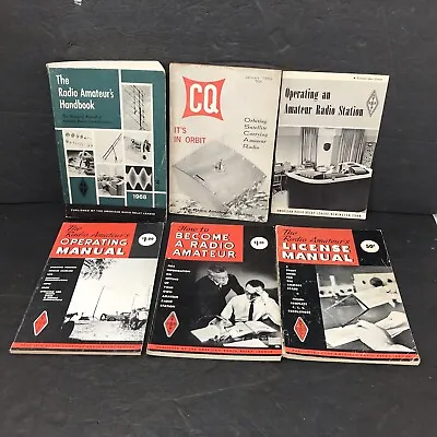1968 ARRL The Radio Amateur’s Handbook 45th Edition Plus 5 Other Books • $29.99