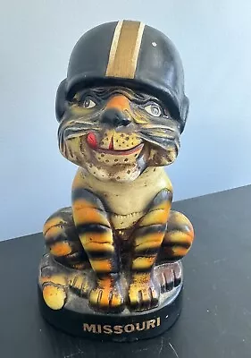 Vintage Missouri Tigers Mizzou Mascot Coin Piggy Bank RARE • $149.99