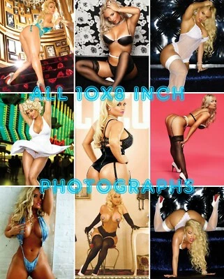 £1.39 • Buy Nicole Coco Austin - 10x8 Inch Photo's #m05 In Suspenders, Stockings & Fishnets