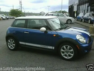   COOPER  Side Stripes FIT ALL Mini Cooper Clubman Countryman Coupe • $34