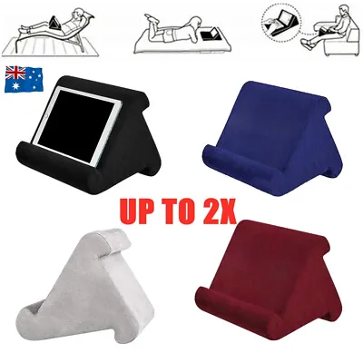 Tablet Pillow Stand Fit For IPad Phone Reading Bracket Holder Cushion Portable • $15.99