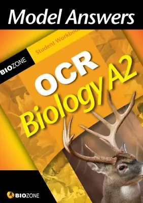 Model Answers OCR Biology A2 Student Workbook By Allan Richard Book The Cheap • £3.49