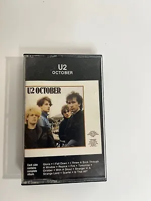 October By U2 (Cassette Jun-1990 Island Records) • $3.99