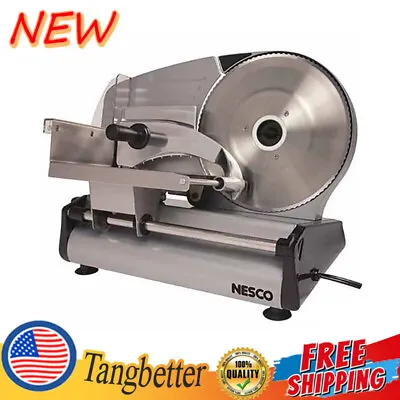 Commercial Electric Meat Slicer Deli Food Slicer W/ Removable 8.5  Blade Cheese • $104.98