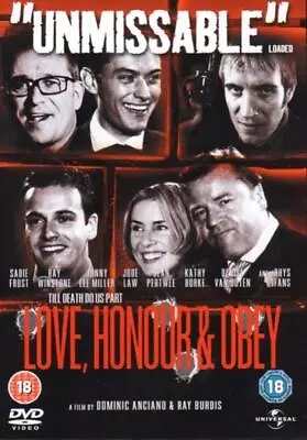 🆕love Honour And Obey (1999) (dvd 2000) Rgn 2 Bbfc 18 • £7.95