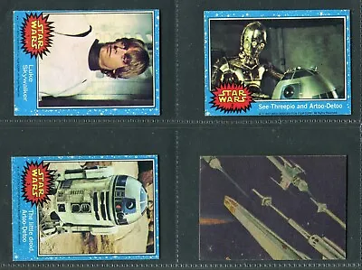 £1.99 • Buy TOPPS CHEWING GUM USA 1977  STAR WARS (Blue Border)  1 TO 66 - PICK YOUR CARD