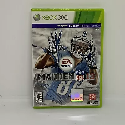 Madden 13 - Microsoft Xbox 360 - Free Shipping Included! • $4.60